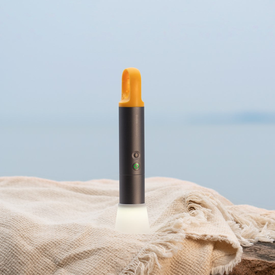 Illuminate Your Adventures with the Stepless Zoom LED Camping Flashlight