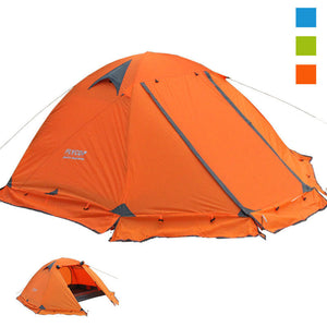Experience the Great Outdoors with the Double Aluminum Pole Storm Resistant Camping Tent
