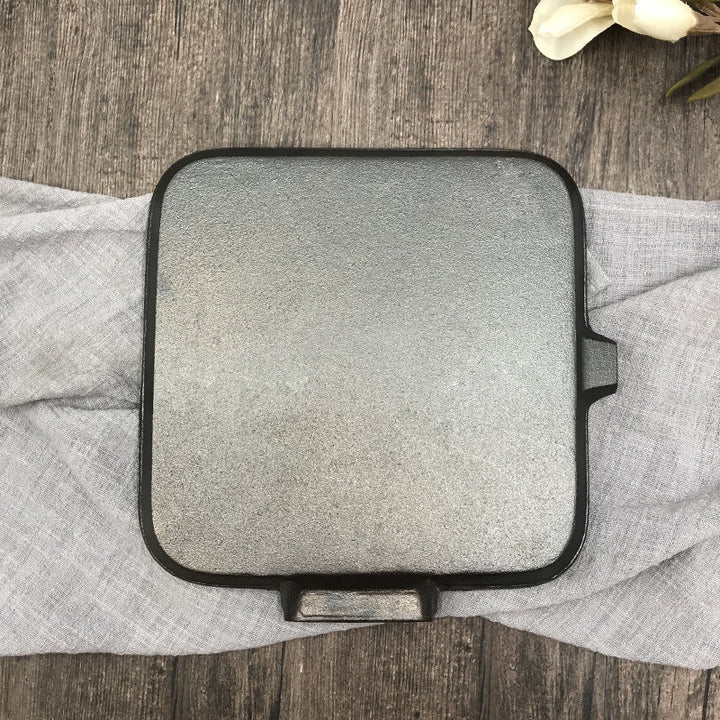 The Essential Cast Iron Folding Camping Steak Skillet