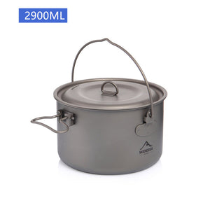 Experience the Great Outdoors with the Ultra-Light Foldable Camping Cookware Set