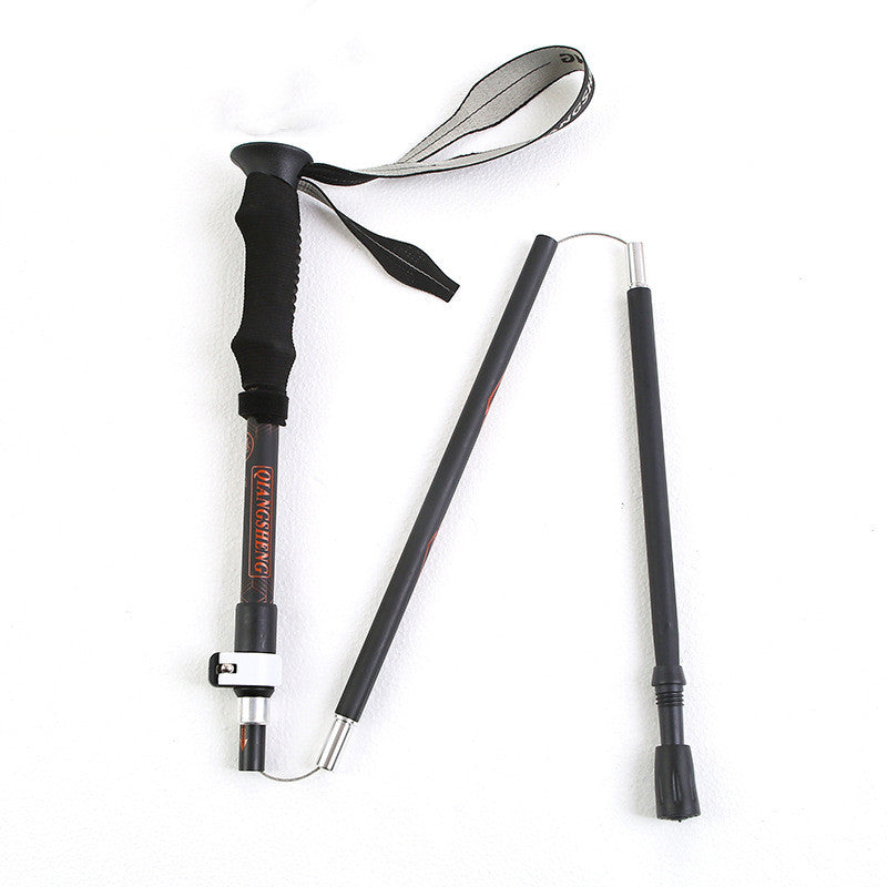 Five-Section Folding Straight Trekking Pole