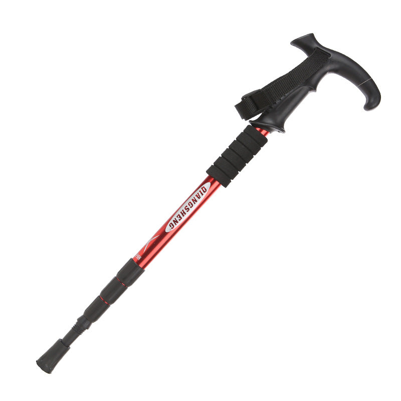 Telescopic Aluminum Alloy Camping Trekking Pole