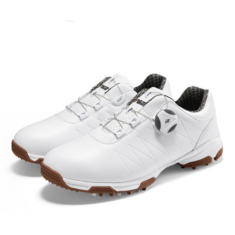 Women’s Waterproof Spiked Golf Shoes With Spin Lace System