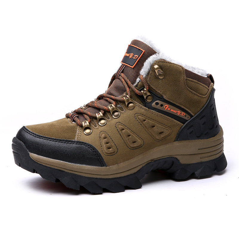 Men’s Cold-Weather Waterproof Hiking Snow Boots
