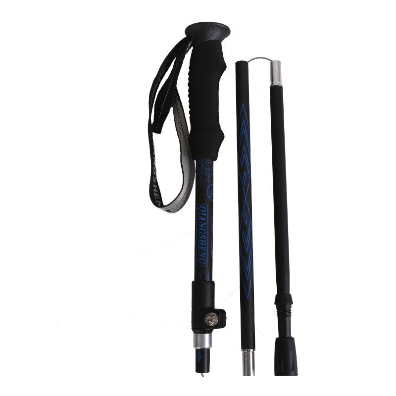 Five-Section Folding Straight Trekking Pole