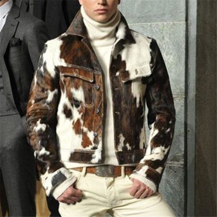 Men’s Slim Fit Camouflage Jacket