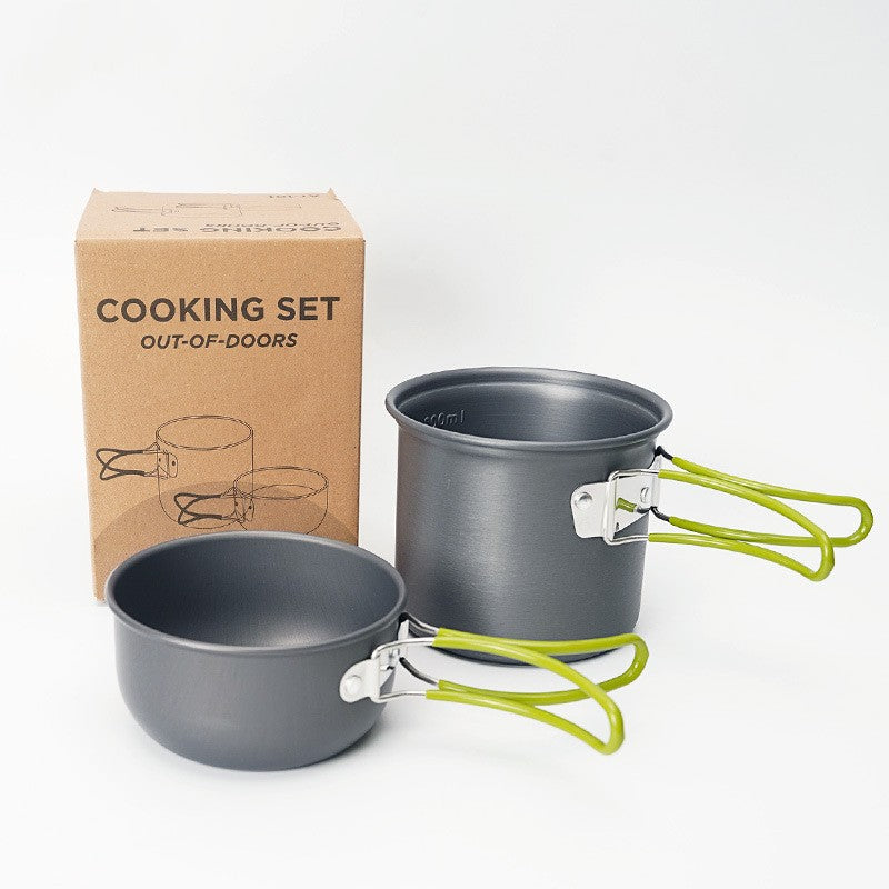Portable Outdoor Camping Cookware Pot