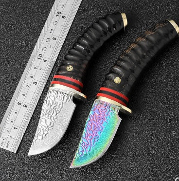 VG10 Damascus Steel Outdoor Hunting Knife