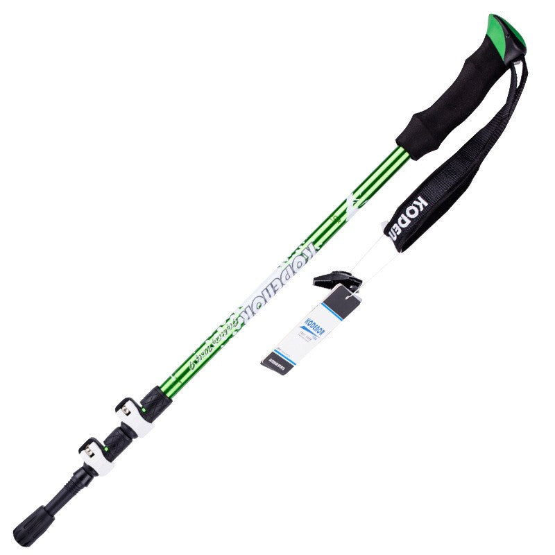 Aluminum Alloy Trekking Pole Straight Handle