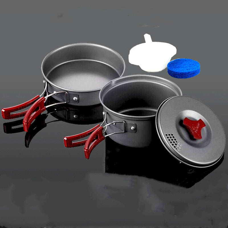 Portable Camping Picnic Cookware Pot Set