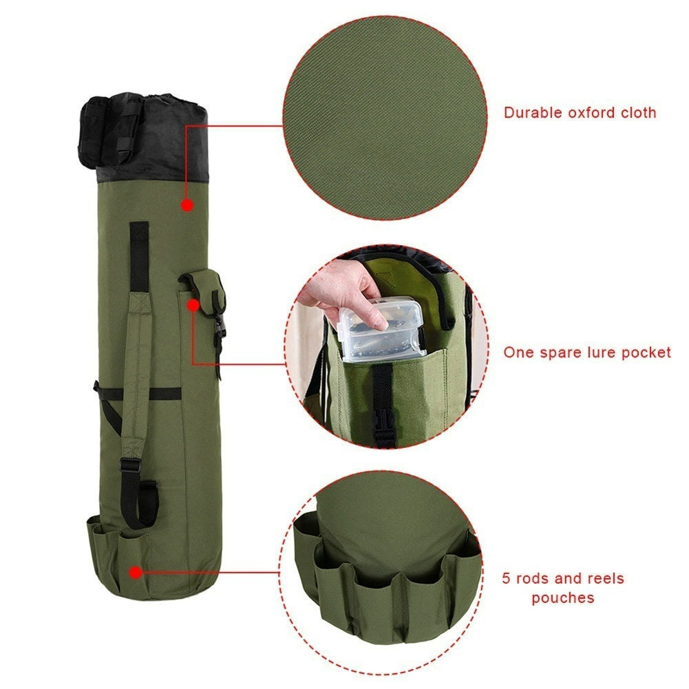Portable Fishing Rod Reel Storage Bag