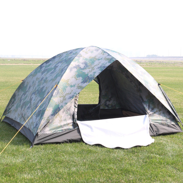 Camouflage 3–4 Person Outdoor Camping And Mountaineering Tent