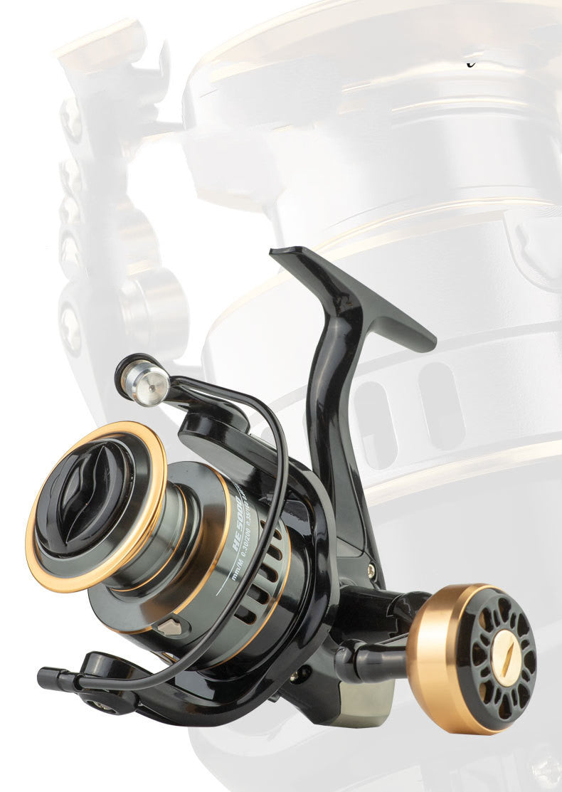 Spinning Fishing Reel And Sea Casting Rod Combo