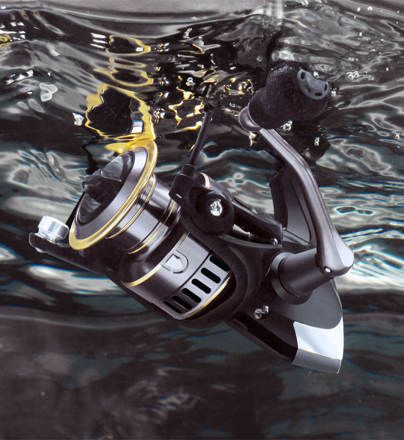Spinning Fishing Reel And Sea Casting Rod Combo