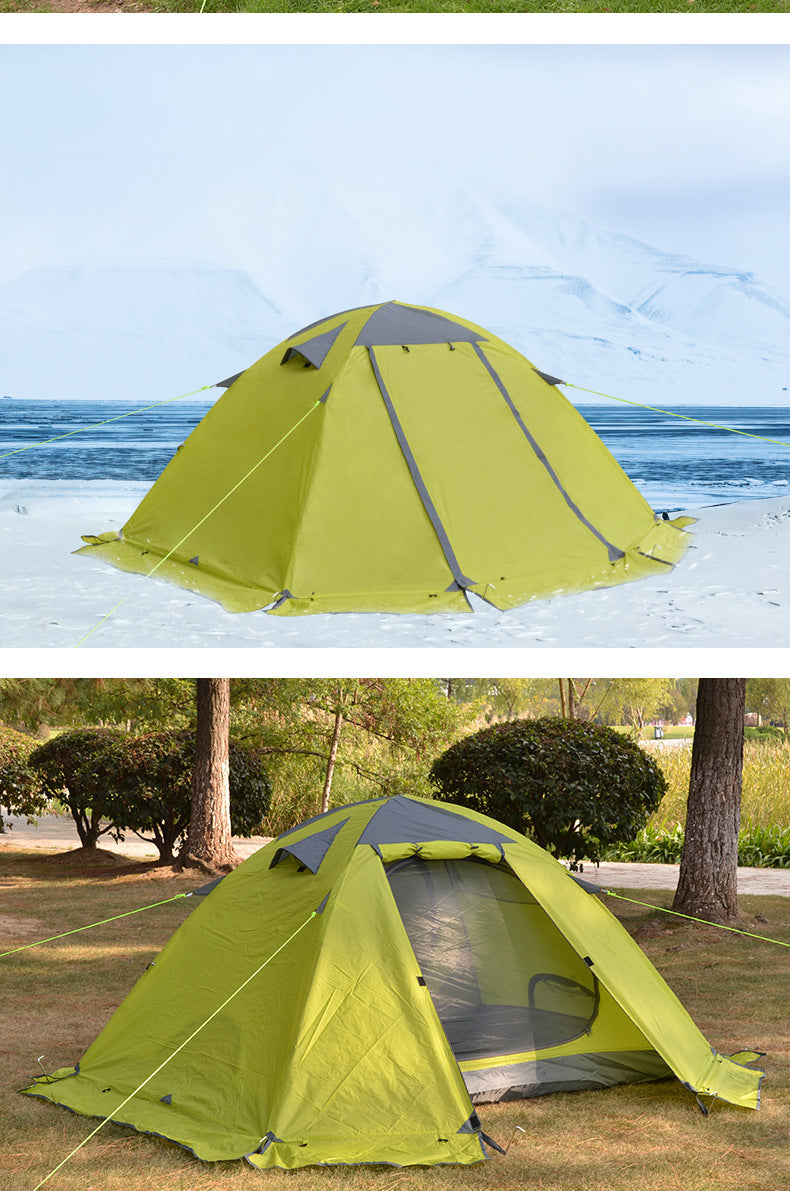Desert Fox Double Person Aluminum Outdoor Camping Tent