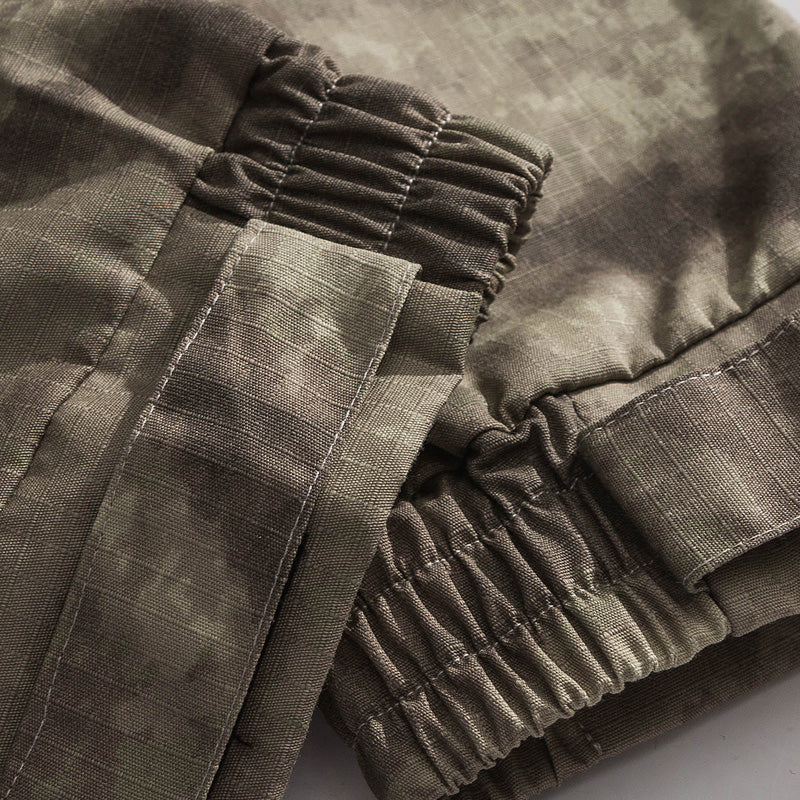 Men’s Loose Fit Breathable Camouflage Jacket