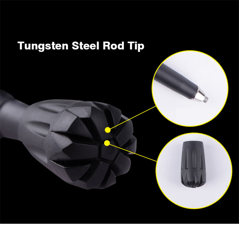 Multifunctional Folding Telescopic Carbon Fiber Outdoor Trekking Pole