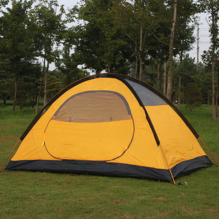 Double Layer Aluminum Pole Camping Tent