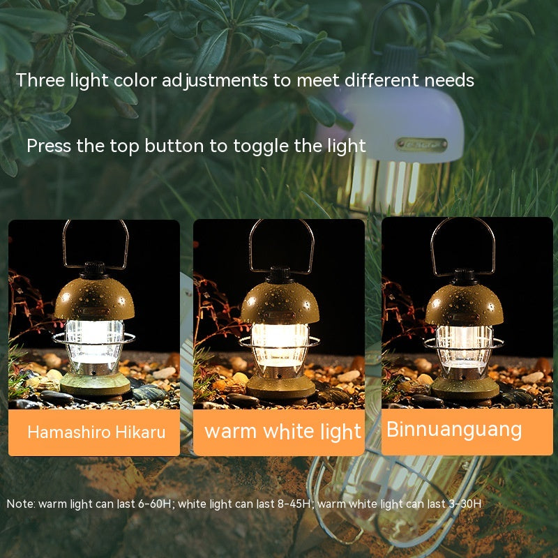 USB Rechargeable Outdoor Camping Lantern
