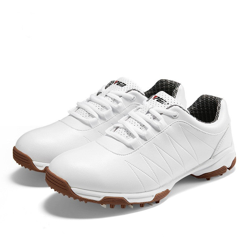 Women’s Waterproof Spiked Golf Shoes With Spin Lace System