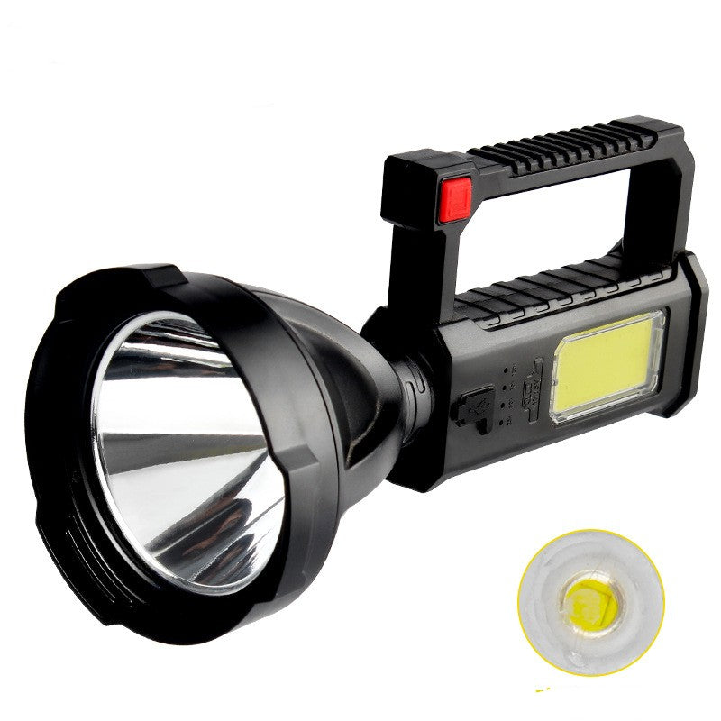High Power Portable Fishing Camping Flashlight With Bracket