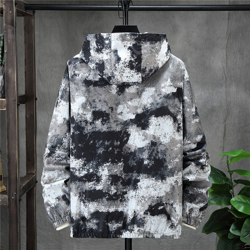 Men’s Patchwork Camouflage Jacket