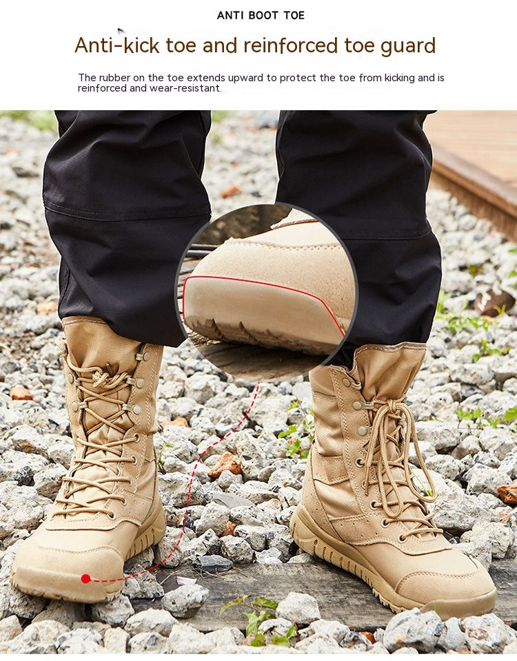 Yulong Tactical Desert Combat Hiking Boots