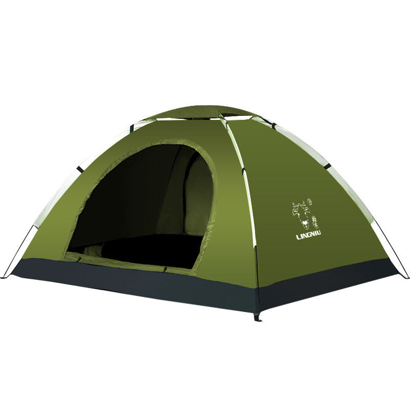 Single-Layer Camping Tent (Outdoor & Beach Use)