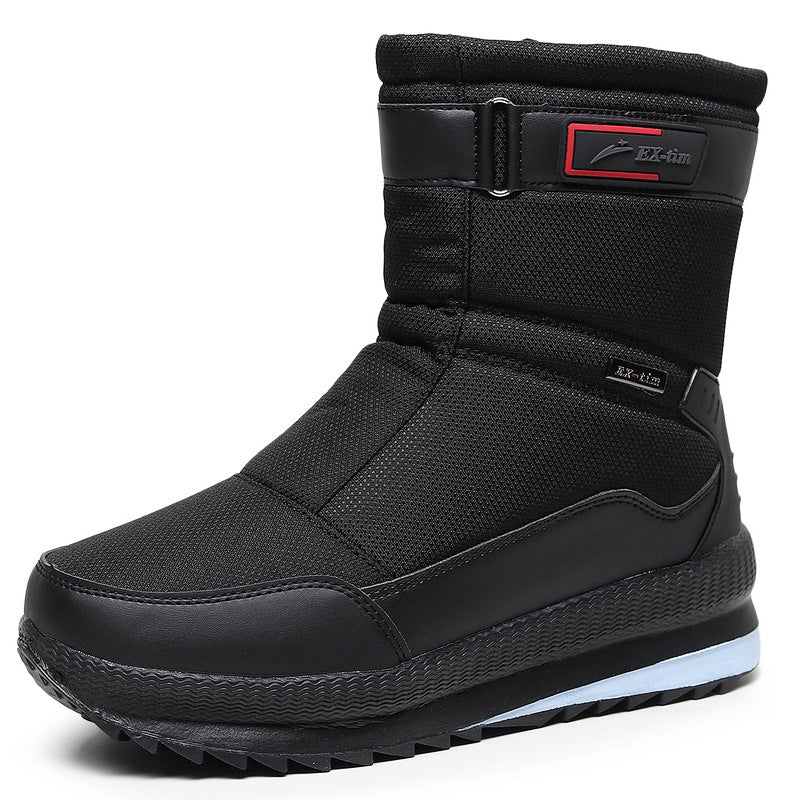 Men’s Waterproof Fleece-Lined Snow Ski Boots