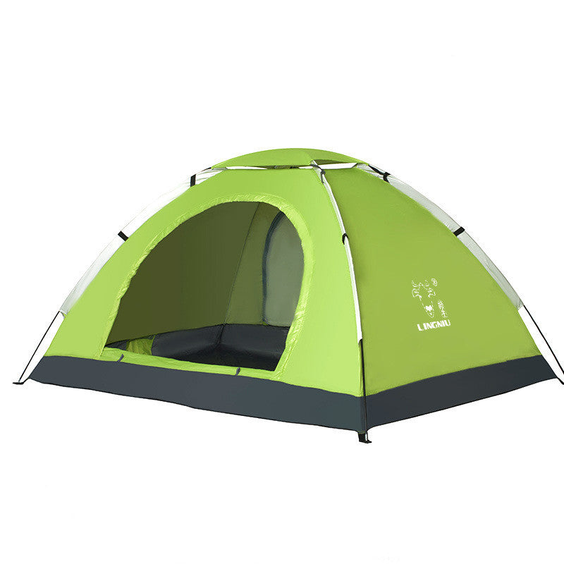 Single-Layer Camping Tent (Outdoor & Beach Use)