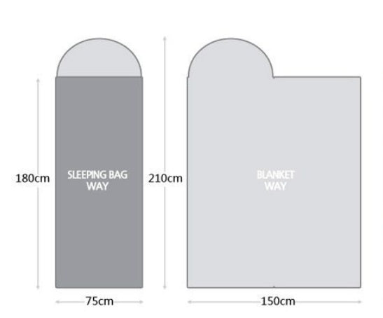 Waterproof Hooded Hiking Sleeping Bag