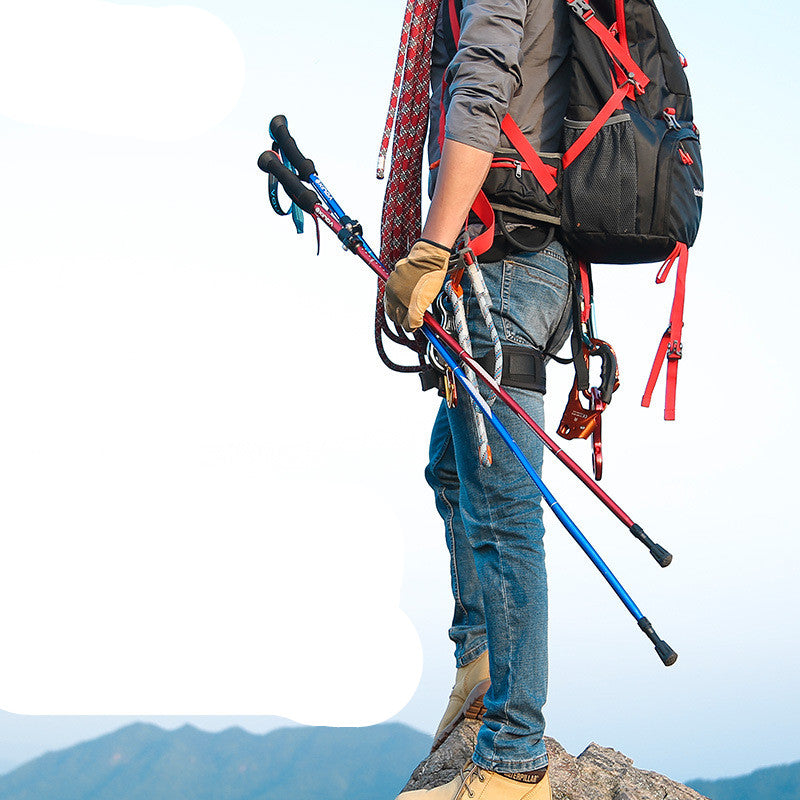 Ultra-Light Folding Aluminum Alloy Trekking Pole