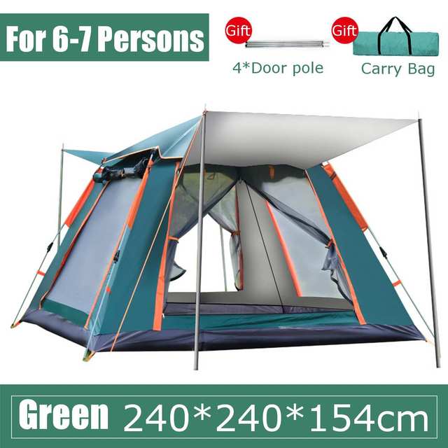 Automatic Waterproof Beach Camping Tent Multi Person