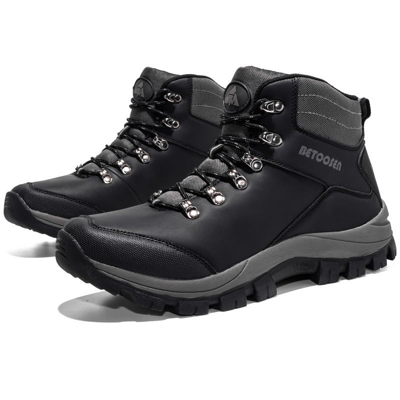 Waterproof High-Top Outdoor Hiking Shoes