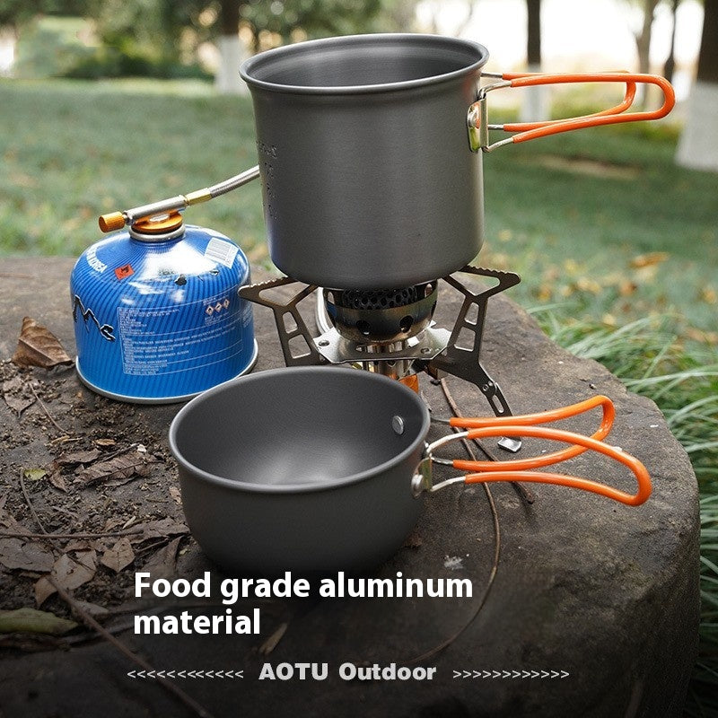 Portable Outdoor Camping Cookware Pot