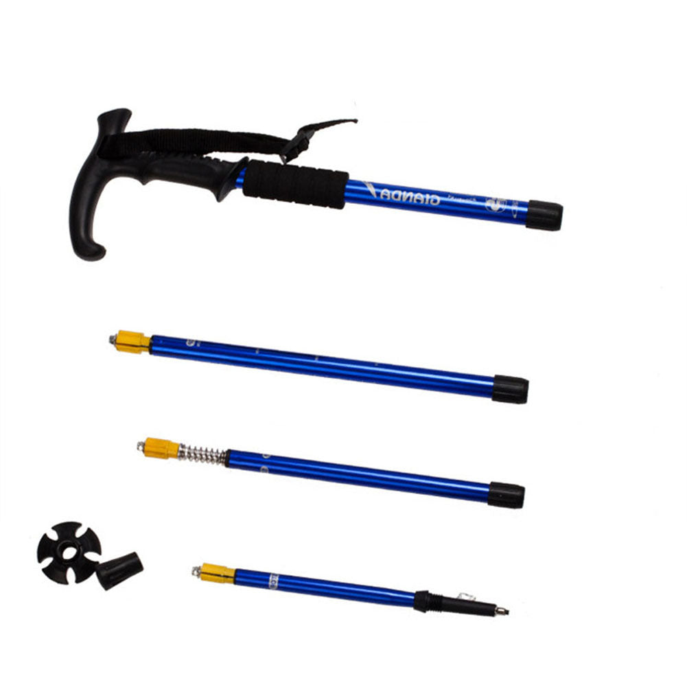 Retractable Aluminum Alloy Trekking Pole Professional Grade