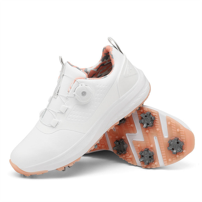 Couple Waterproof Spiked Golf Shoes