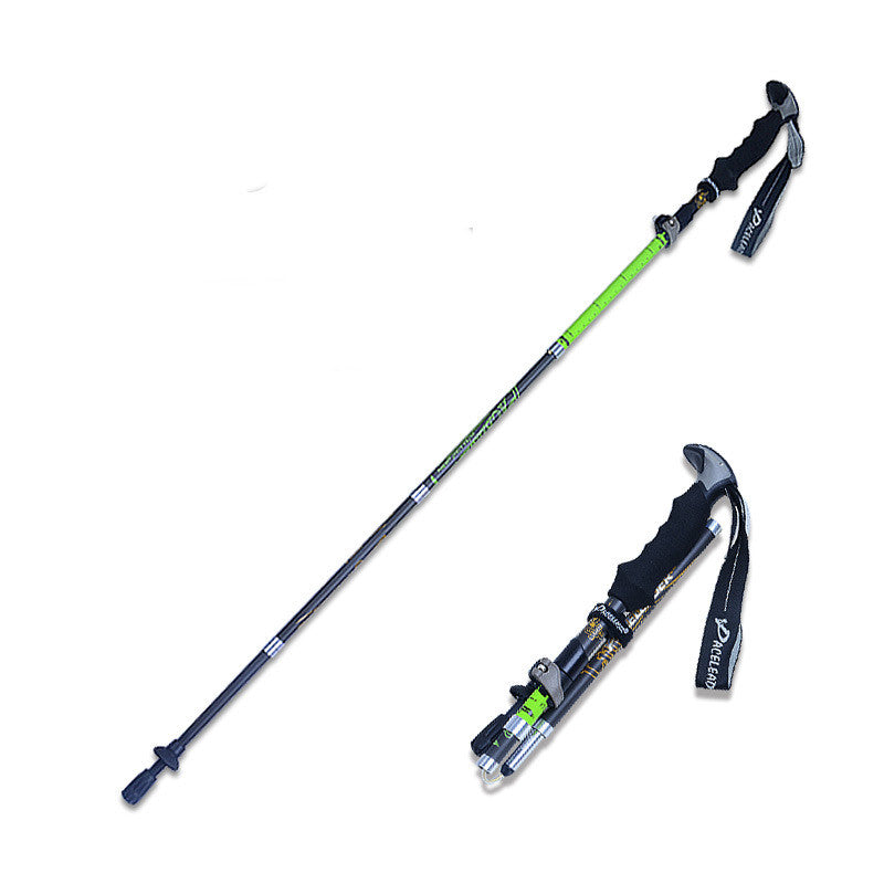 Folding Carbon Trekking Pole Outdoor Equipment