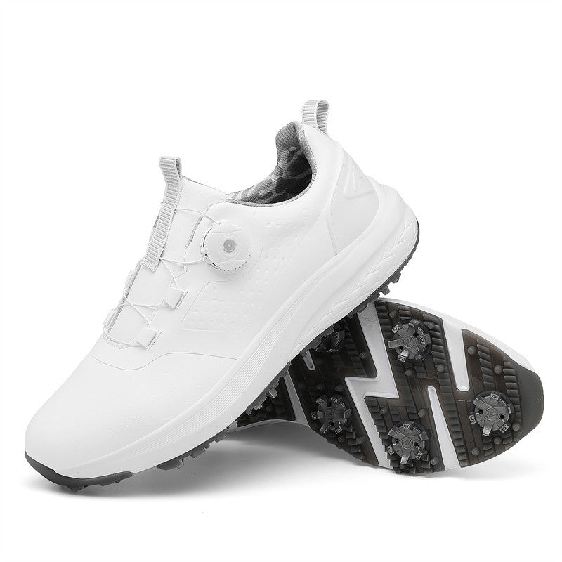Couple Waterproof Spiked Golf Shoes