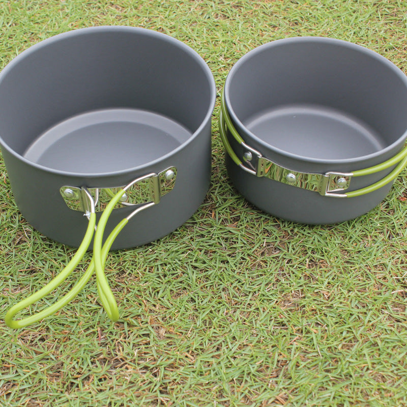Portable Non-Stick Camping Cookware Set (2–3 Person)