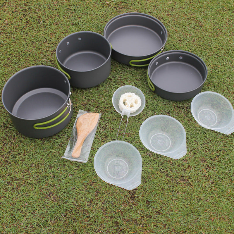 Portable Non-Stick Camping Cookware Set (2–3 Person)
