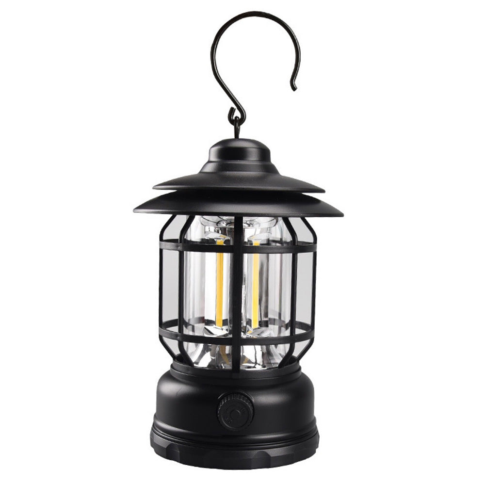 Retro Multi-Functional Warm Light Camping Lantern