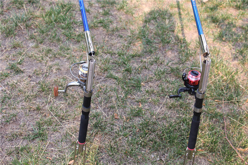 Automatic Spring Fishing Rod Support Set