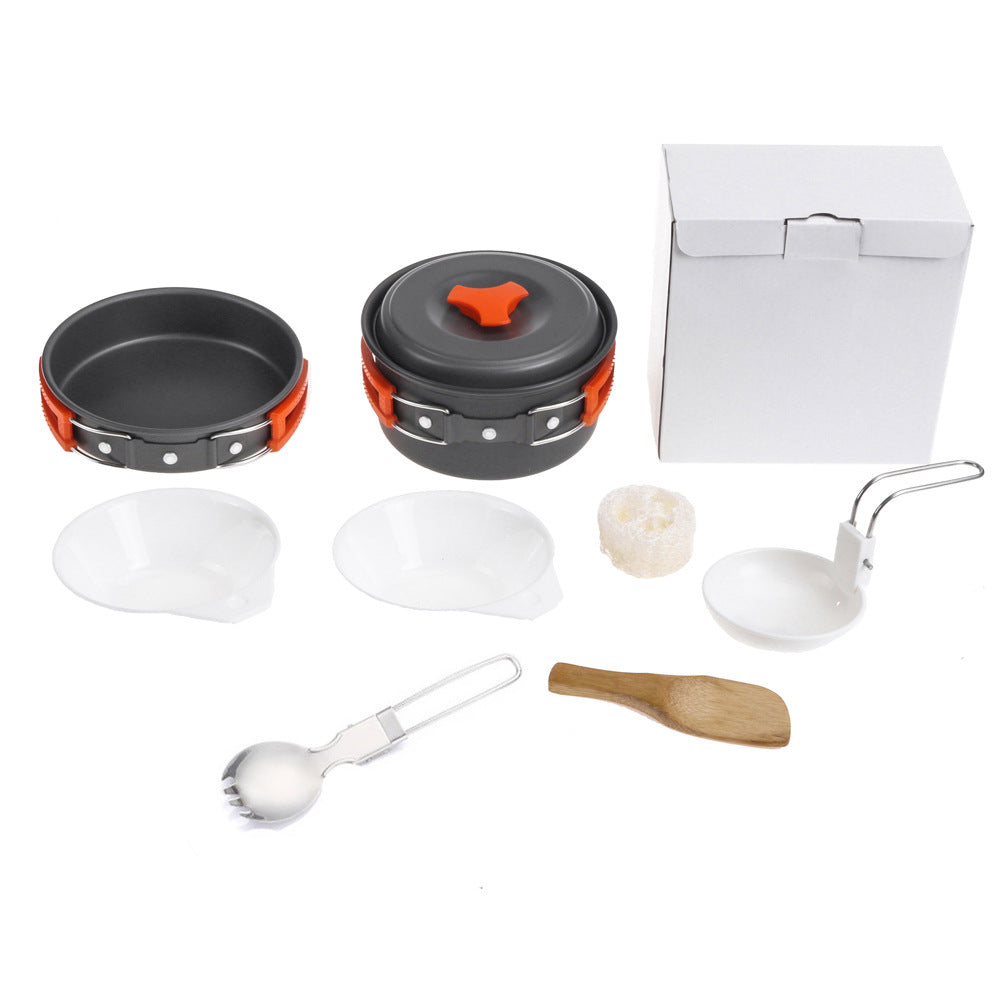 1–2 Person Outdoor Camping Cookware Set