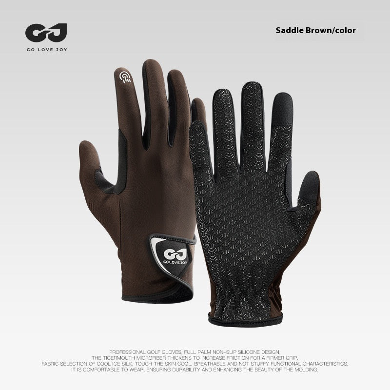 Men’s & Women’s Ice Silk Golf Gloves