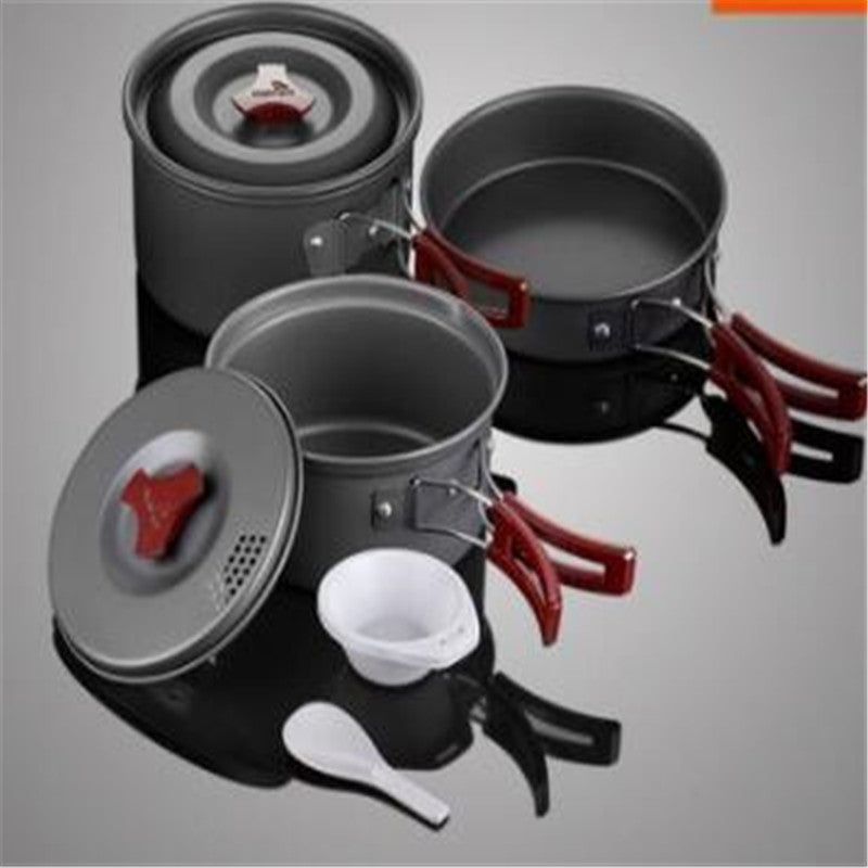 Portable Camping Picnic Cookware Pot Set