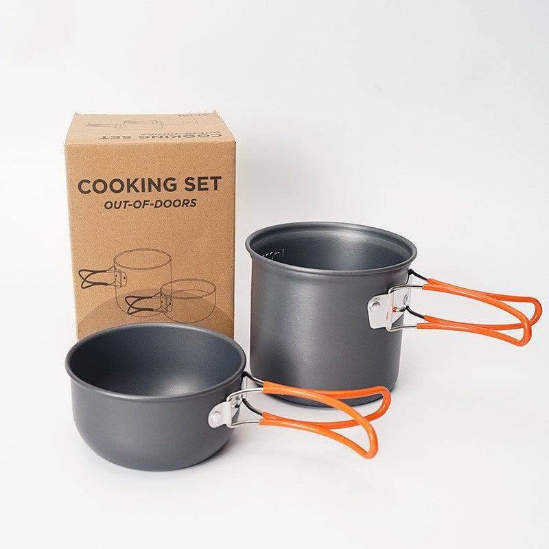 Portable Outdoor Camping Cookware Pot