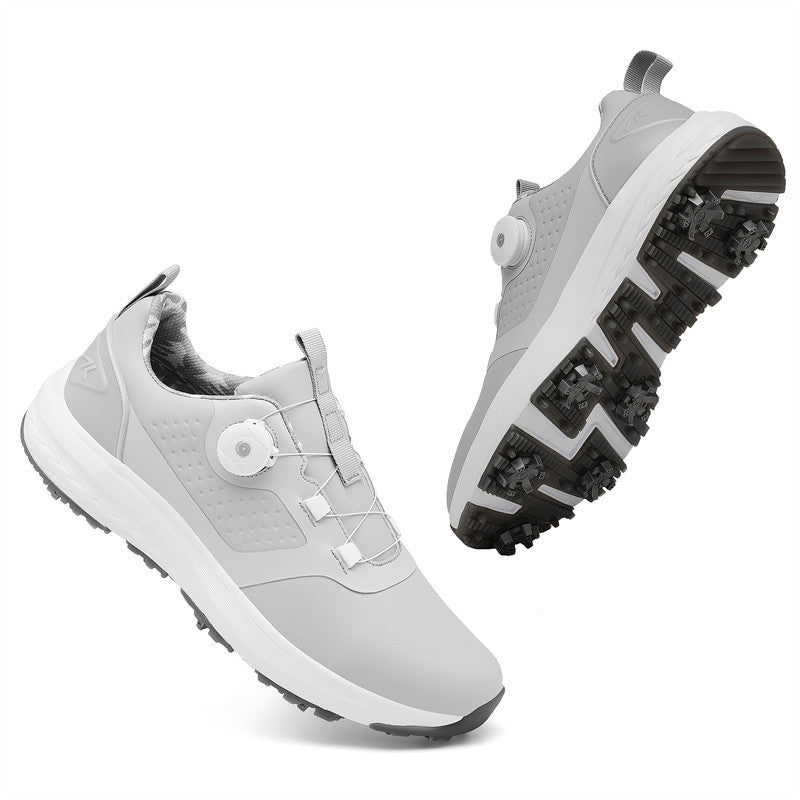 Couple Waterproof Spiked Golf Shoes