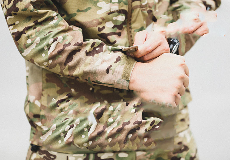 Men’s Simple Outdoor Camouflage Jacket