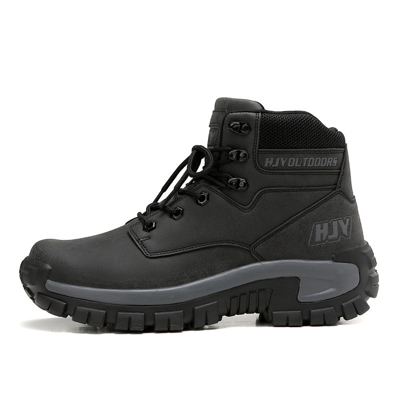 High-Top Large Size Outdoor Hiking Training Boots